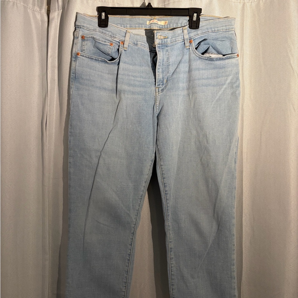 Levi's Light Blue Boyfriend Jeans